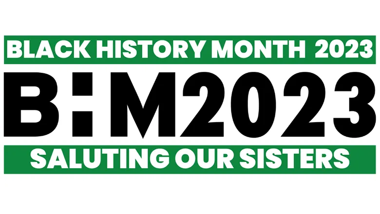 BHM Saluting our sisters logo