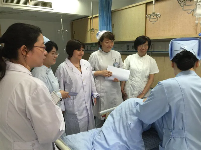 Customised practical nursing education in Nanjing, China, delivered by academics from the Florence Nightingale Faculty of Nursing, Midwifery & Palliative Care. 