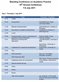 Standing Conference on Academic Practice Programme 2011
