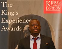 Stephen Adombire, PGLA PG participant, giving speech on Martin Luther King and leadership