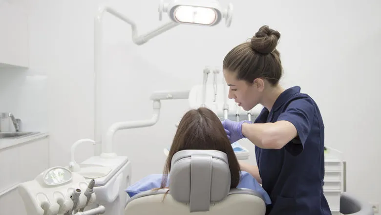 At the dentist