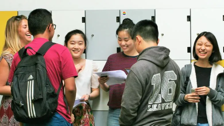 Pupils at King's Maths School