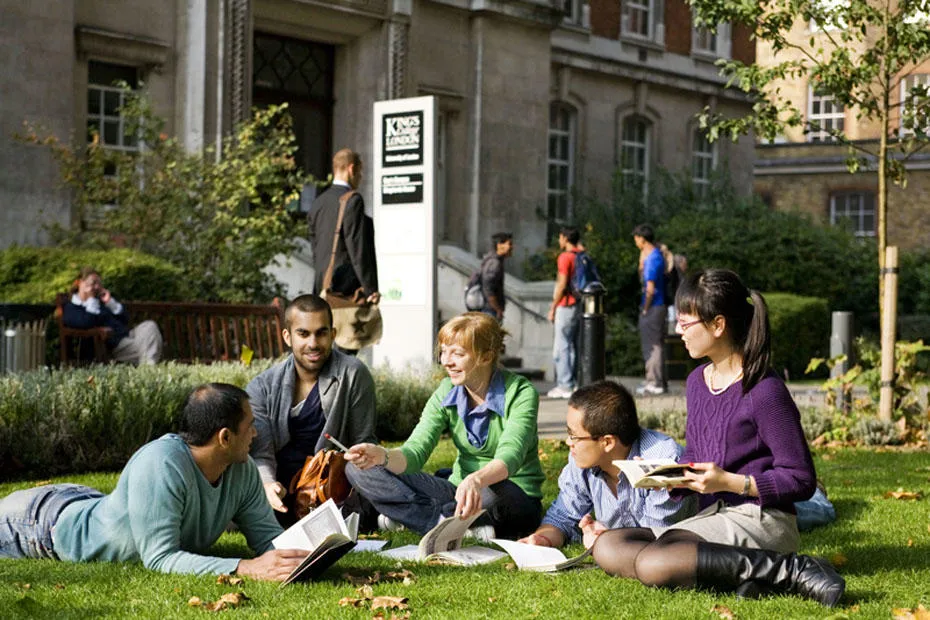 Students at King's College London