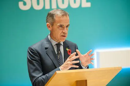 Governor of the Bank of England Mark Carney speaks at King's Business School launch event.