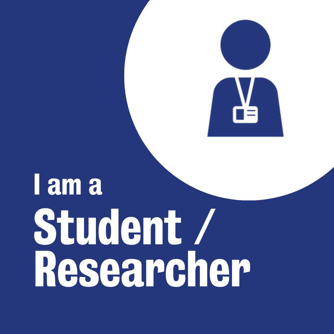 I am a Student / Researcher logo