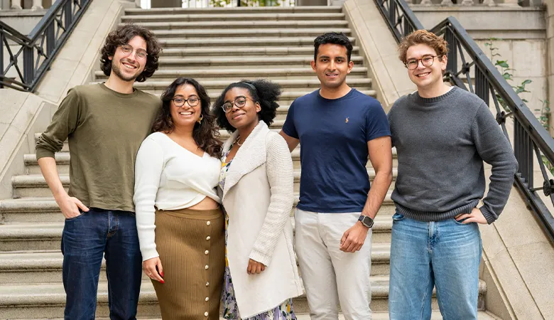 Change our City Challenge 2025 - Group photo of the mentoring team