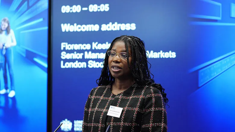Florence Keelson-Anfu, Senior Manager for Private Markets at the London Stock Exchange