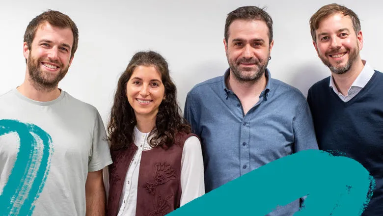 Nuclide Therapeutics team, including Professor Tim Witney and Dr Muhammet Tanc