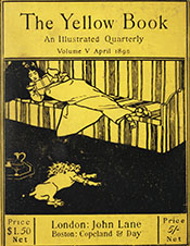 Cover of The yellow book, 1895