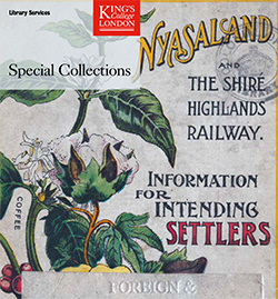 Cover of Foyle Special Collections Library leaflet, 2016