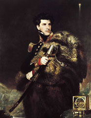 Portrait painting of Sir James Clark Ross
