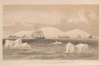 Lithograph of Coulman Island