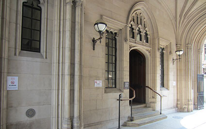 Entrance to the Foyle Special Collections Library