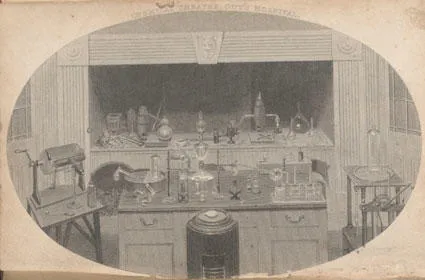 Engraving of the Chemical Theatre, Guy's Hospital.