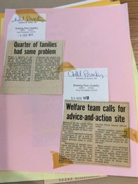 Press cuttings about Leeds CPAG branch, 1972