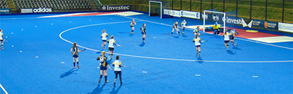 Image of GKT vs RUMS in the 2016 Medic's Women's Hockey Hockey Varsity