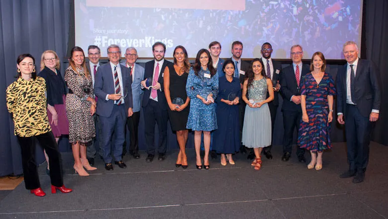 King’s Distinguished Alumni Award winners and guests.