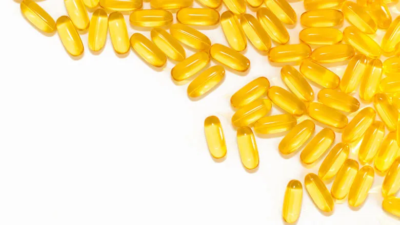 Fish oil capsules