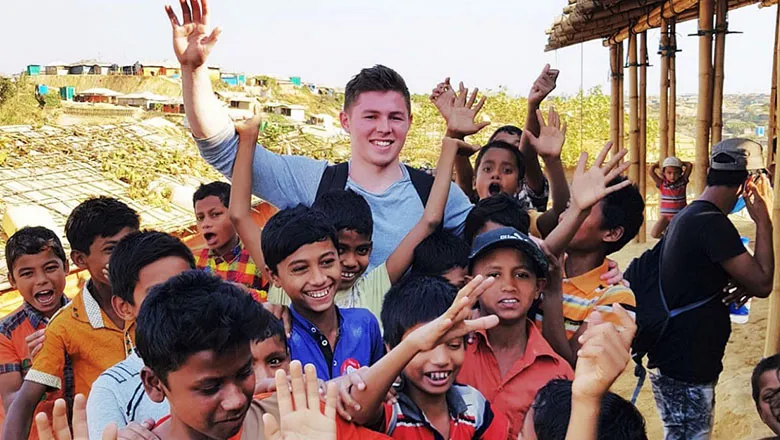 Matthew Billington at Bangladesh