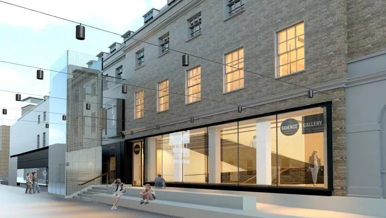 Architects' impression of Science Gallery London