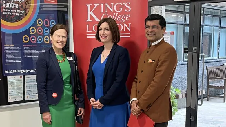 Education Secretary Bridget Philipson at King's