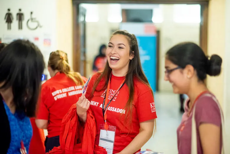 KCL Open Day 2018 Strand- ambassador