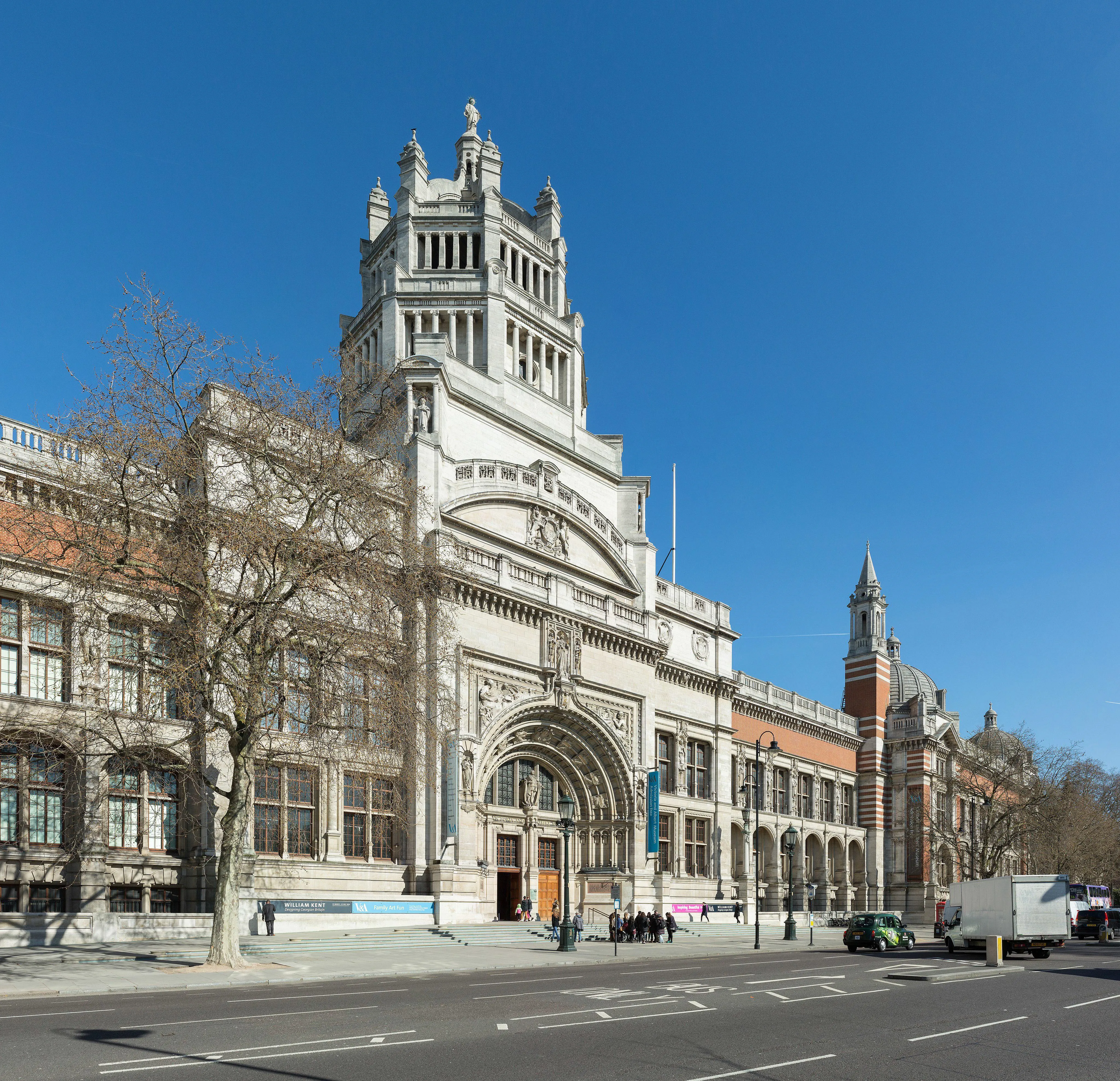 Victoria and Albert Museum Front Entrance