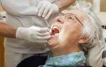 Dental elderly patient