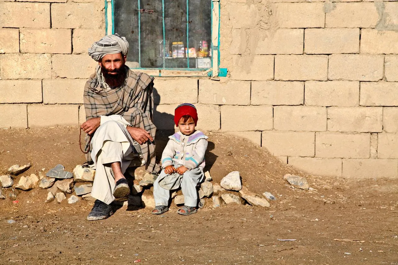 Villagers in Afghanistan