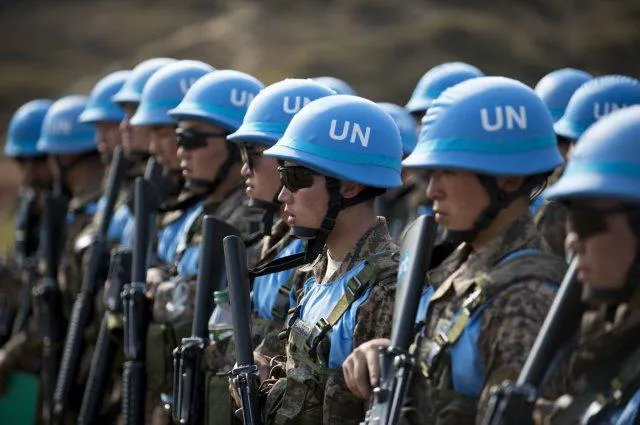 UN peacekeepers