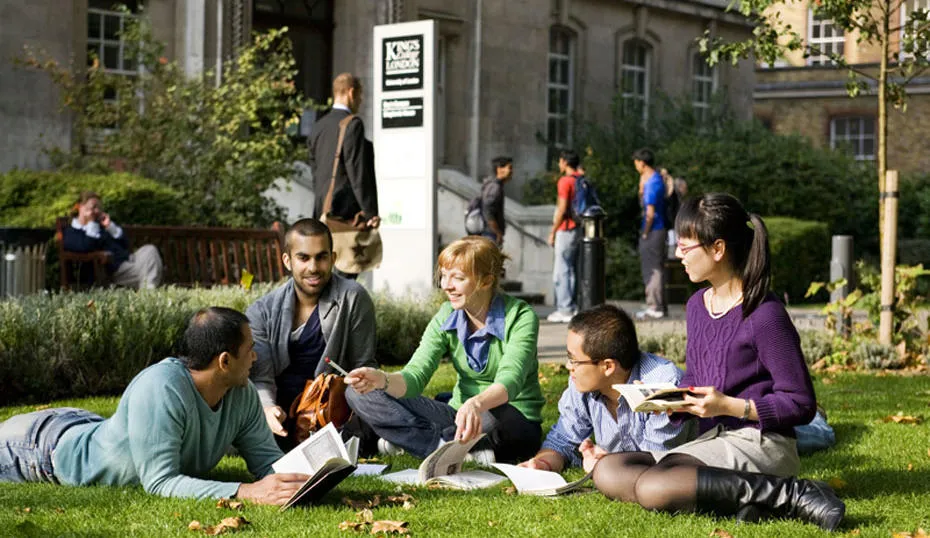 Students at King's College London