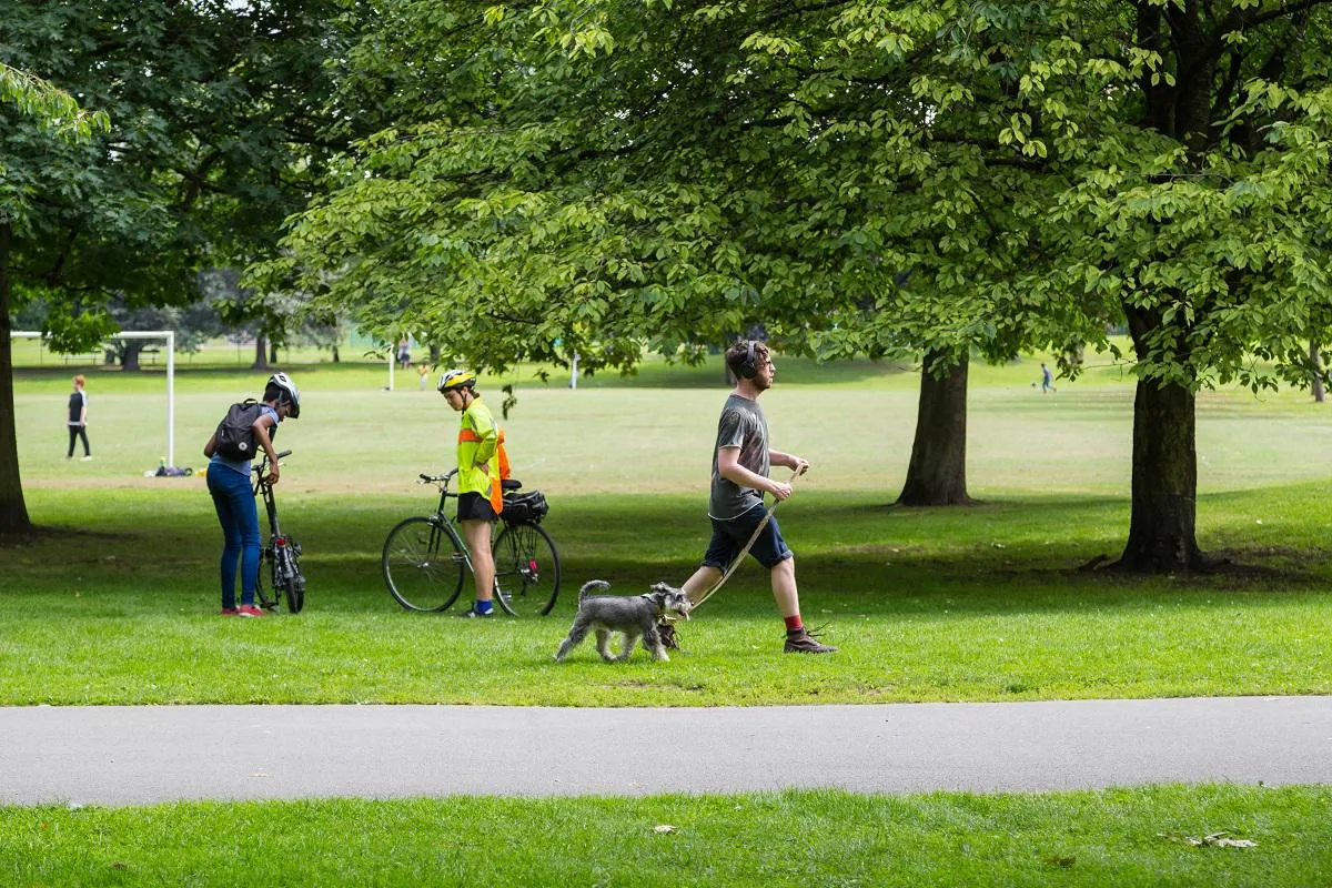 walking-and-cycling-in-park-resized