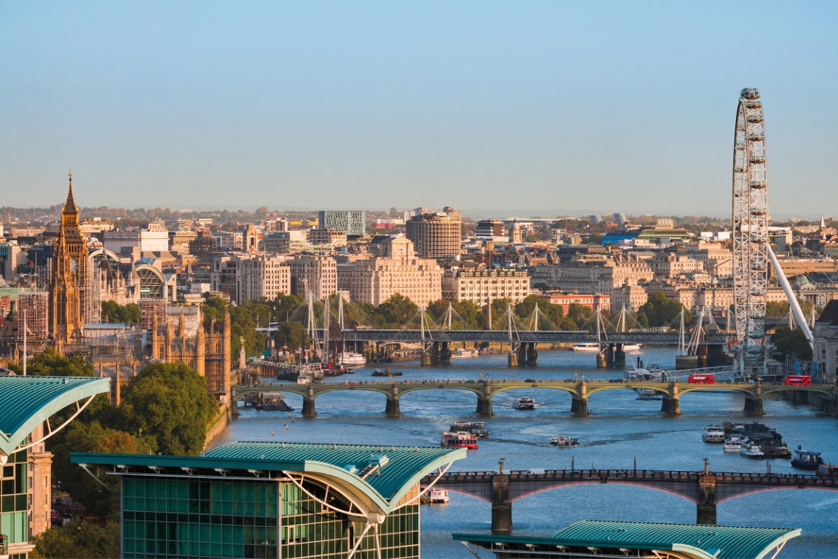 Vauxhall view London Eye