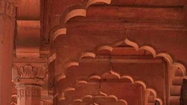Image of detailed wall and ceiling carpentry