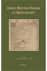 early british drama in manuscript