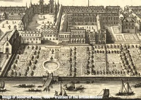 Image of Somerset House, 1690.