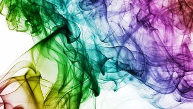colourful smoke