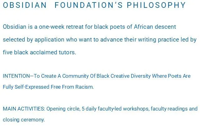 Obsidian foundation