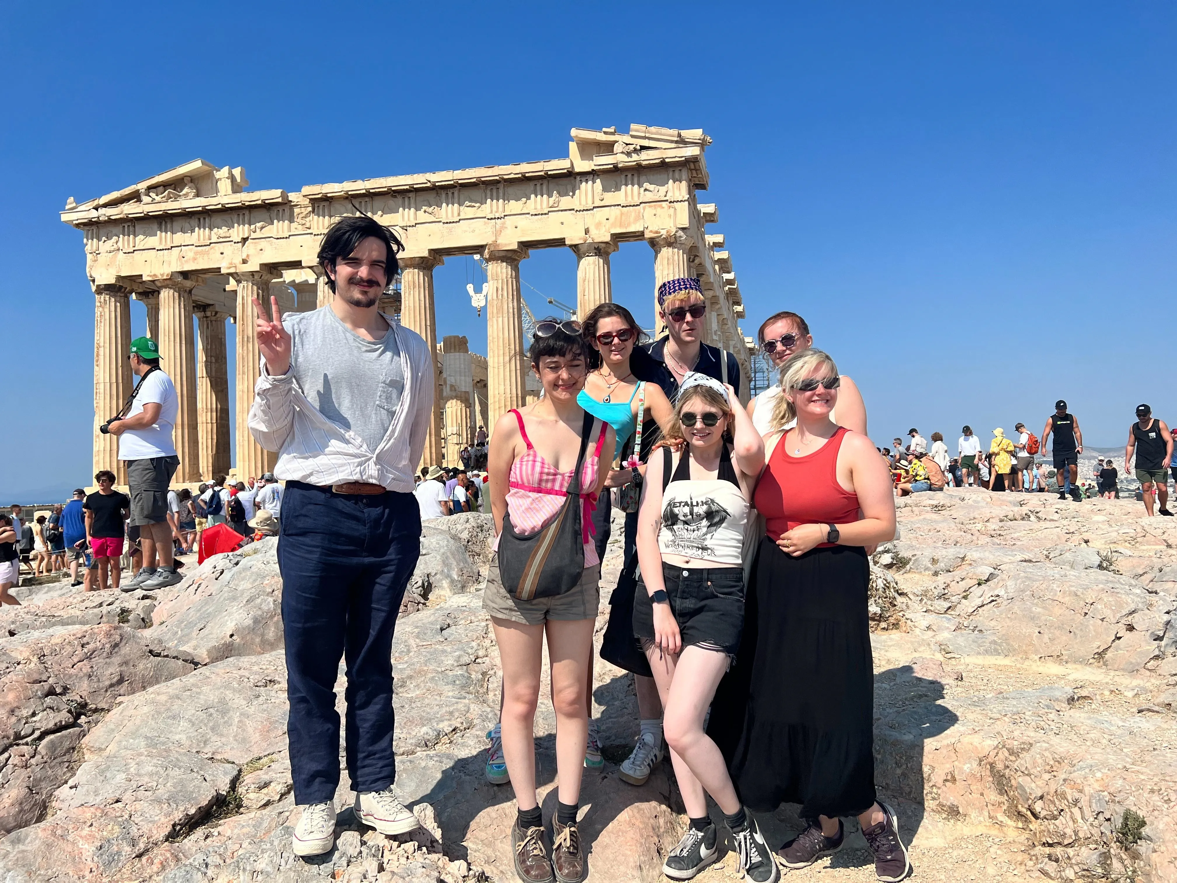 The Acropolis of Athens. Photo by Georgie Paterson