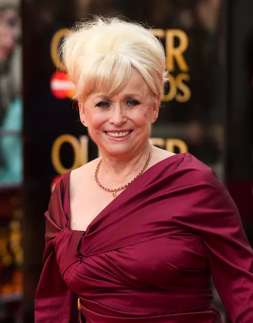 Picture shows Barbara Windsor arriving for the Olivier Awards 2012 at the Royal Opera House