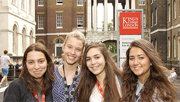 London Summer school students