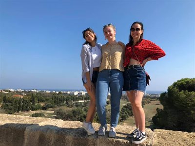 Three in the Archaeologcal Park Rhodes