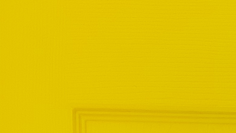 Woman in yellow