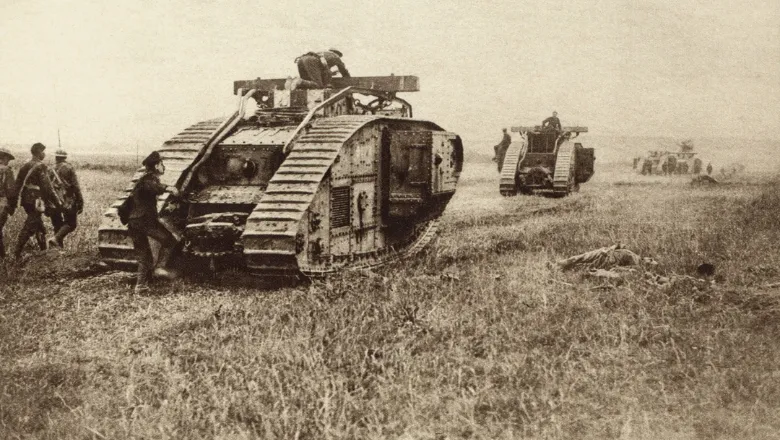 british tanks in ww1 780x44 (shutterstock)