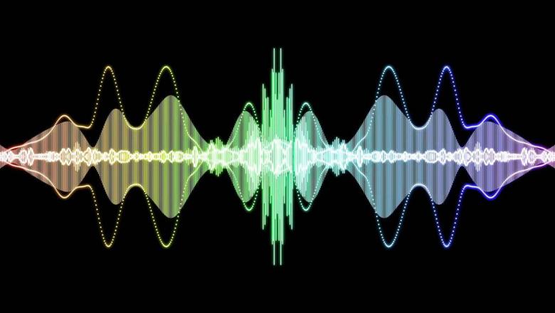 Shortening - image of visual sound waves