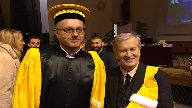 The Université Bordeaux Montaigne awards Professor Richard Dyer with an honorary doctorate