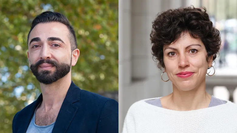 Sara Marzagora and Reza Zia-Ebrahimi