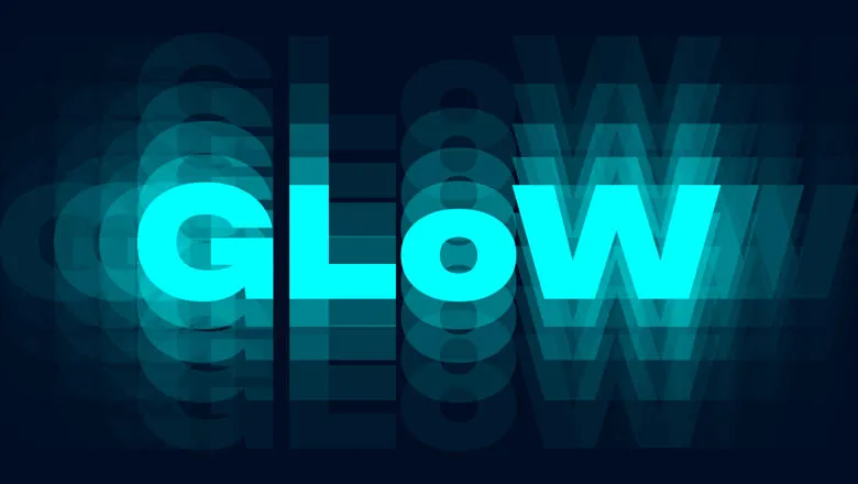 GLOW banner