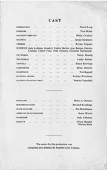 1965 Greek Play cast list