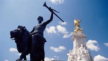 Trafalgar Square in London
